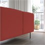 LILLEHEM, модульный угловой диван, 2-местный, Гуннаред/коричнево-красный металл 095.362.95