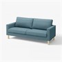 SALTSJÖBADEN, Диван 3-местный, Фридтуна темно-серо-синий 195.999.37