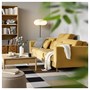 SLATORP, Диван 3-местный, Хакебо желто-коричневый 905.943.89