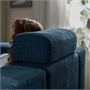 JÄTTEBO, 4-местный мод-диван с шезлонгом правый с подголовником/Самсала темно-синий 896.176.50