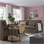 HYLTARP, Диван 3-местный, Грансель серо-коричневый 794.896.29