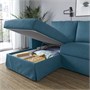 HYLTARP, Диван 3-местный с шезлонгом, левый, Таллмира синий 795.150.15