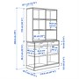 TONSTAD, комбинация для хранения, кремовый 295.718.29