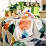 IKEA PS 2026, предварительно нарезанная ткань, белый/разноцветный мелкий рисунок 206.175.82