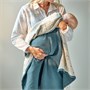 GULDVÄVARE, одеяло, синее/белое в горошек 806.305.28