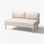 LILLEHEM, 2-местный модуль, Vissle/бежевое дерево 095.360.21