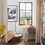 IKEA PS 2026, табурет для ног с ящиком, ротанг коричнево-красный 306.242.66