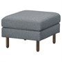 SALTSJÖBADEN, табурет для ног, Гуннаред средний серый 796.275.98