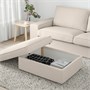KIVIK, табурет для ног с ящиком, Гуннаред бежевый 494.848.50