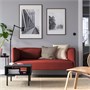 LILLEHEM, 2-местный модульный диван, Гуннаред/коричнево-красное дерево 294.712.74