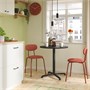 STENSELE / SANDSBERG, стол и 2 стула, антрацит/Реммарн красно-коричневый 196.265.06
