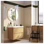 BÄSINGEN, табурет-стремянка с поручнем, 2 ступеньки, антрацит 305.957.54