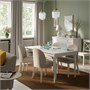 ROSENTORP, раздвижной стол, белый 205.899.04