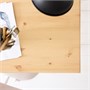 BOLLPOJKE / BLECKBERGET, письменный стол и стул, белый/оранжево-коричневый 496.221.30