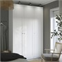 PAX / GULLABERG, комбинация гардероба, белый/белый 895.635.48