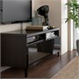 BESTÅ, верхняя панель для телевизора, стекло чёрное 602.953.01