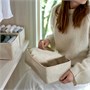 PURRPINGLA, коробка, набор из 3 шт., текстиль/бежевый 806.122.61