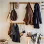 HÖVOLM, вешалка с 6 ручками, дуб 905.000.60