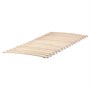 HEMNES, Каркас кровати с матрасом, белая морилка/Valevåg супертвердый 495.419.64