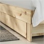 GLAMBERGET, 2 ящика для хранения кроватей и 2 подноса, сосна 406.404.59
