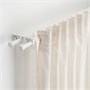BEKRÄFTA, двойной карниз, белый 504.897.00
